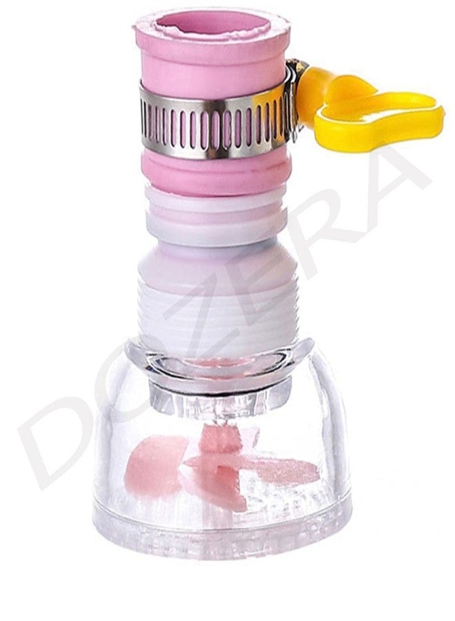 DOZERA Kitchen Tap Extension Flexible Anti Splash 360 Degree Rotating Water Saving Sprinkler Movable Sink Faucet Expandable Water Tap Filter Shower Head Rotatable Nozzle Adapter. - Image 3